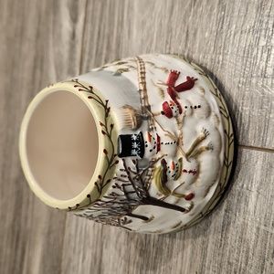 EUC Yankee Candle Candle Snowman Small Christmas Topper